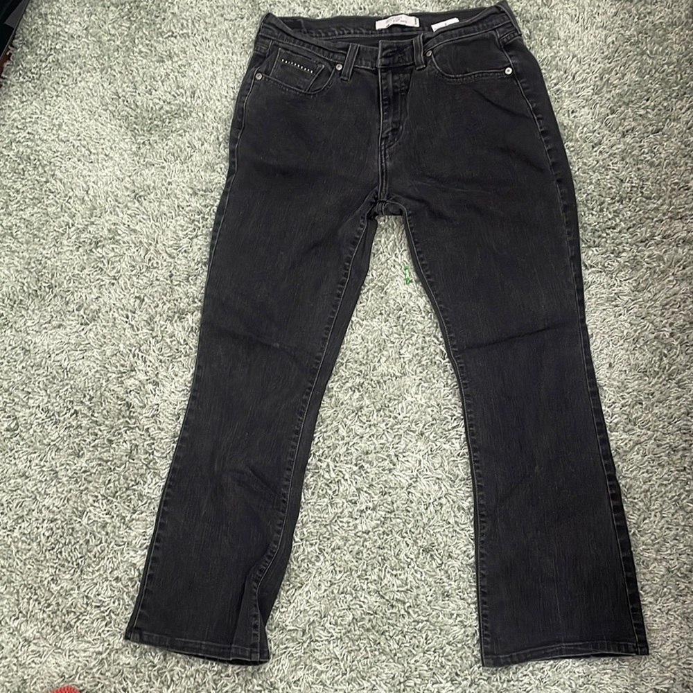 Levi Black bootcut jeans
